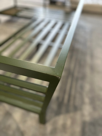 John Lewis Platform Modular 4-Seater Garden Lounging Set, Green