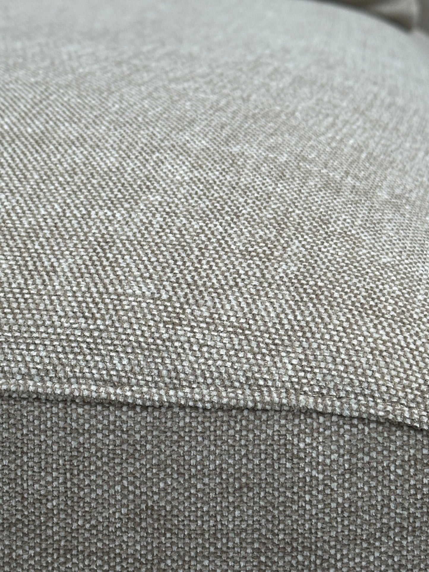 John Lewis Tokyo RHF Large Modular Arm Unit and Footstool Natural