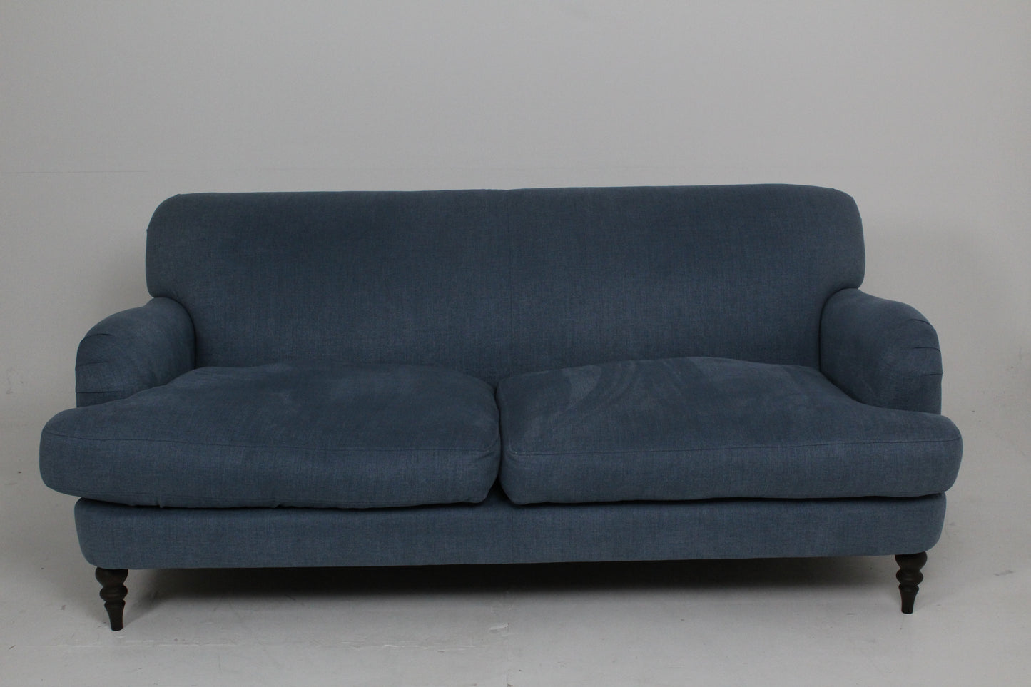 John Lewis Otley Large 3 Seater Sofa In Linen Loch Blue