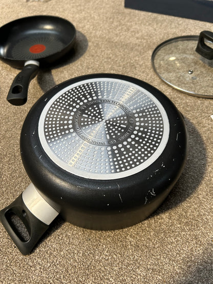 Tefal Enhance Aluminium Non-Stick Frying Pan & Saucepan Set, 6 Piece