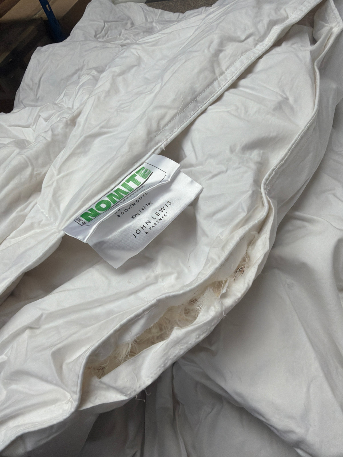 John Lewis Natural Duck Feather and Down 3-in-1 Duvet, 13.5 Tog (4.5 + 9 Tog)