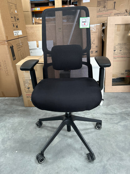 John Lewis James Mesh Office Chair, Black