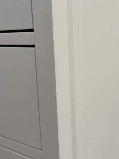 John Lewis Chest of Drawer White Wilton 7 Drawer Chest