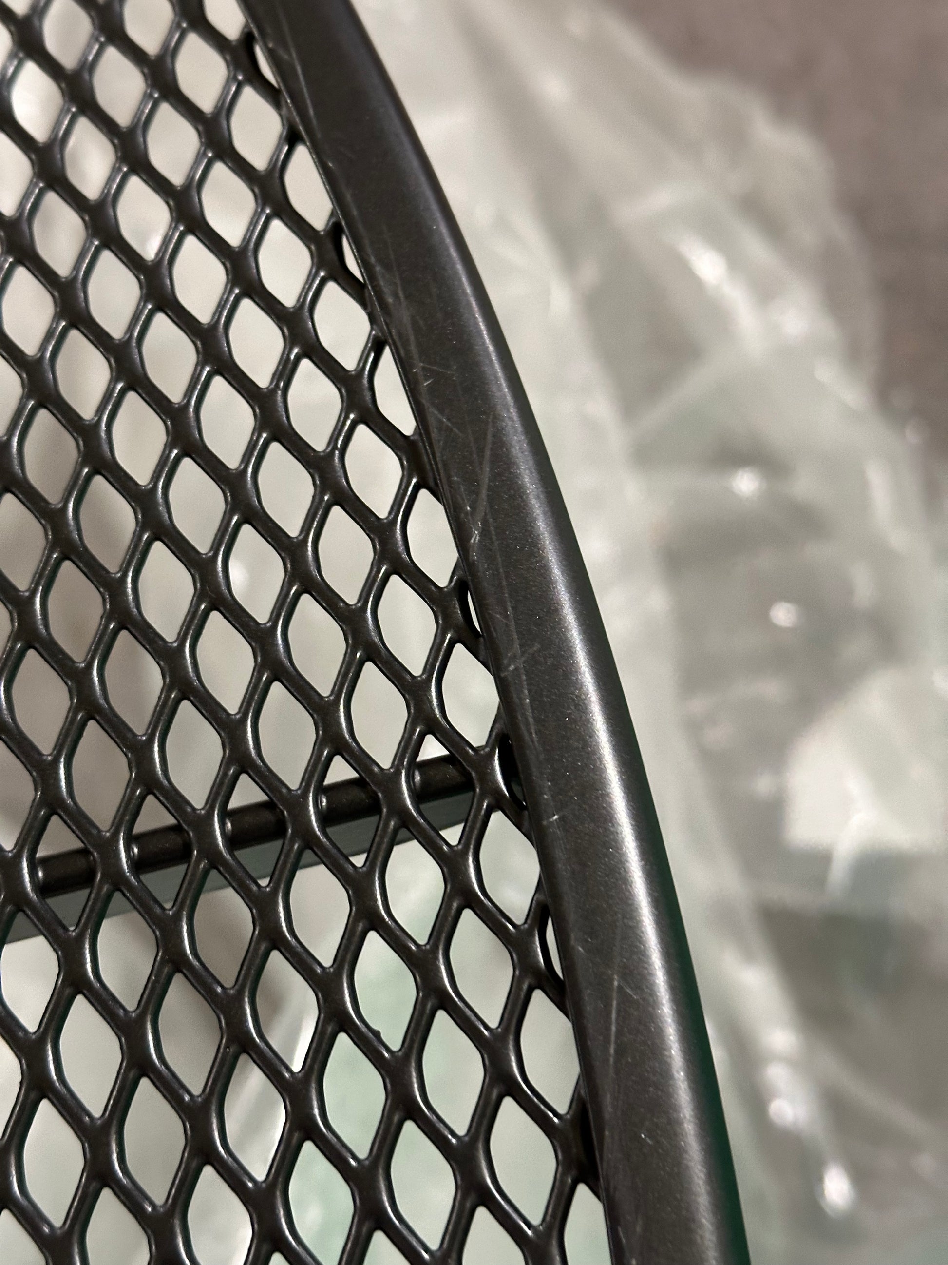 KETTLER John Lewis Henley by KETTLER 4-Seater Round Garden Dining Table, 110cm, Iron Grey