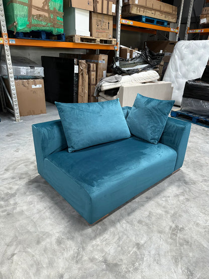 John Lewis Tokyo Grand 4 Seater Sofa  In Velvet Teal