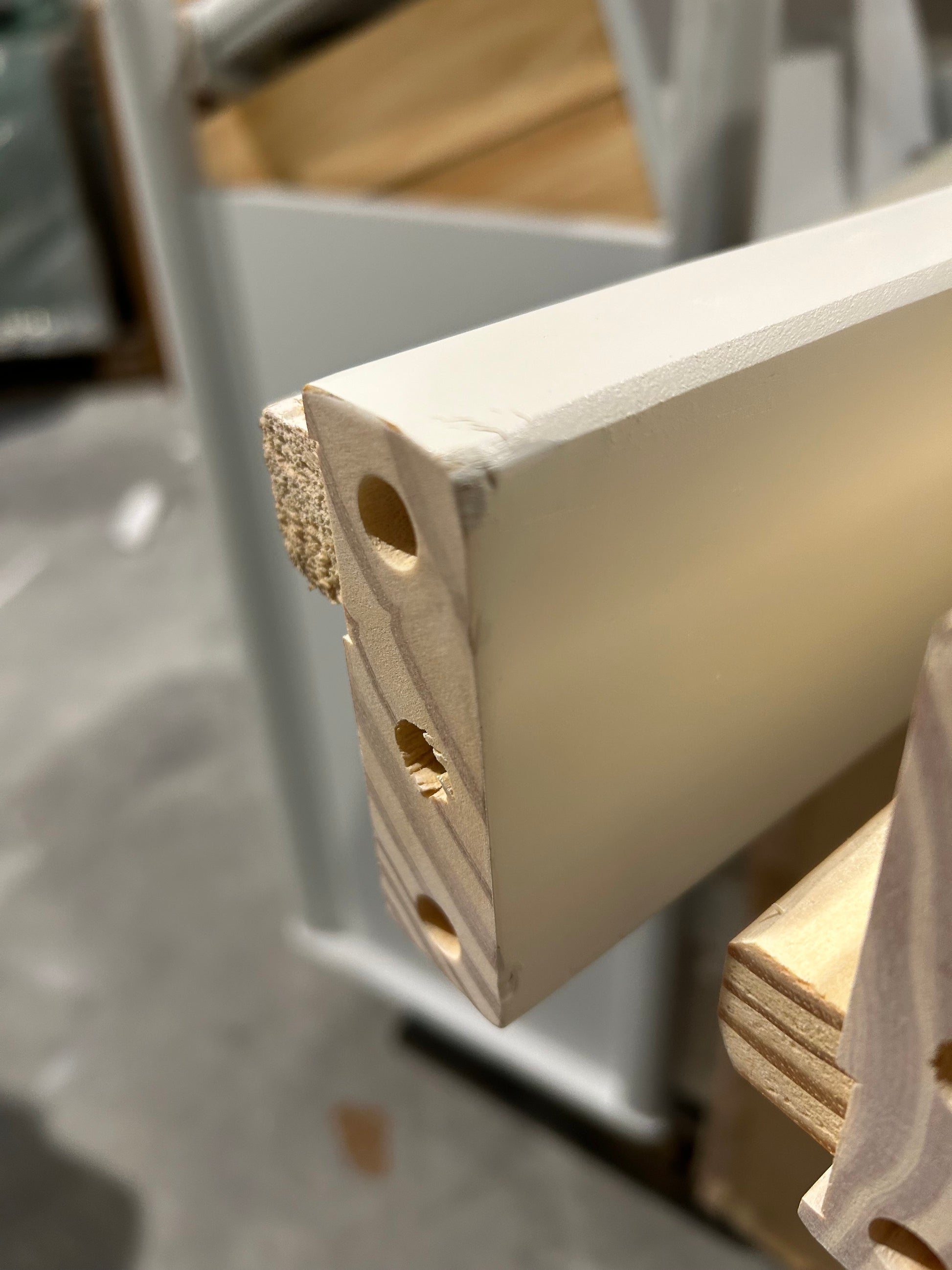 Julian Bowen Lauren Pine Wood Bedframe, Single, Surf White