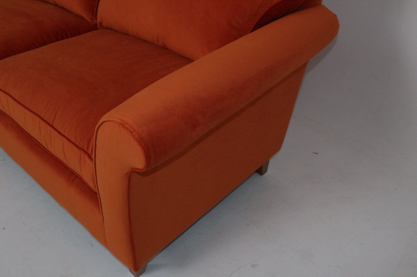 John Lewis Charlotte II Medium 2 Seater Sofa in Orange