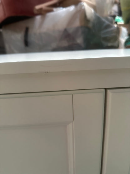 John Lewis Portsman Double Towel Cupboard White