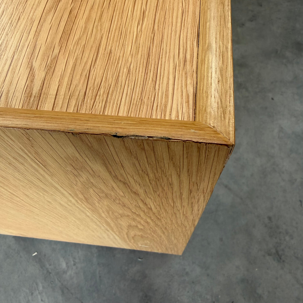 John Lewis Notch 2 Door 2 Drawer Sideboard in Oak