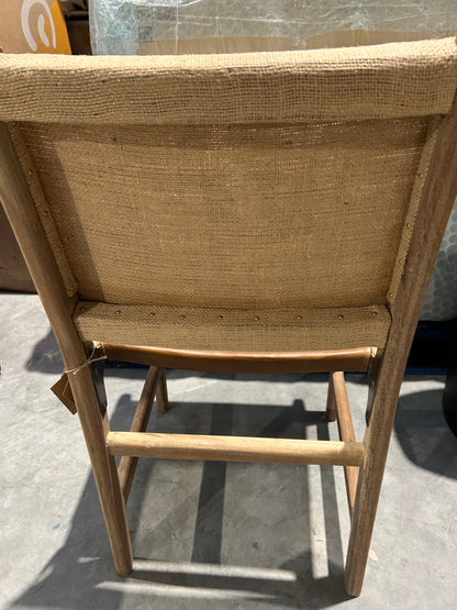 nkuku Nayan Dining Chair, Tan