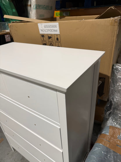 John Lewis Chest of Drawer Wilton 6 Drawer Chest White