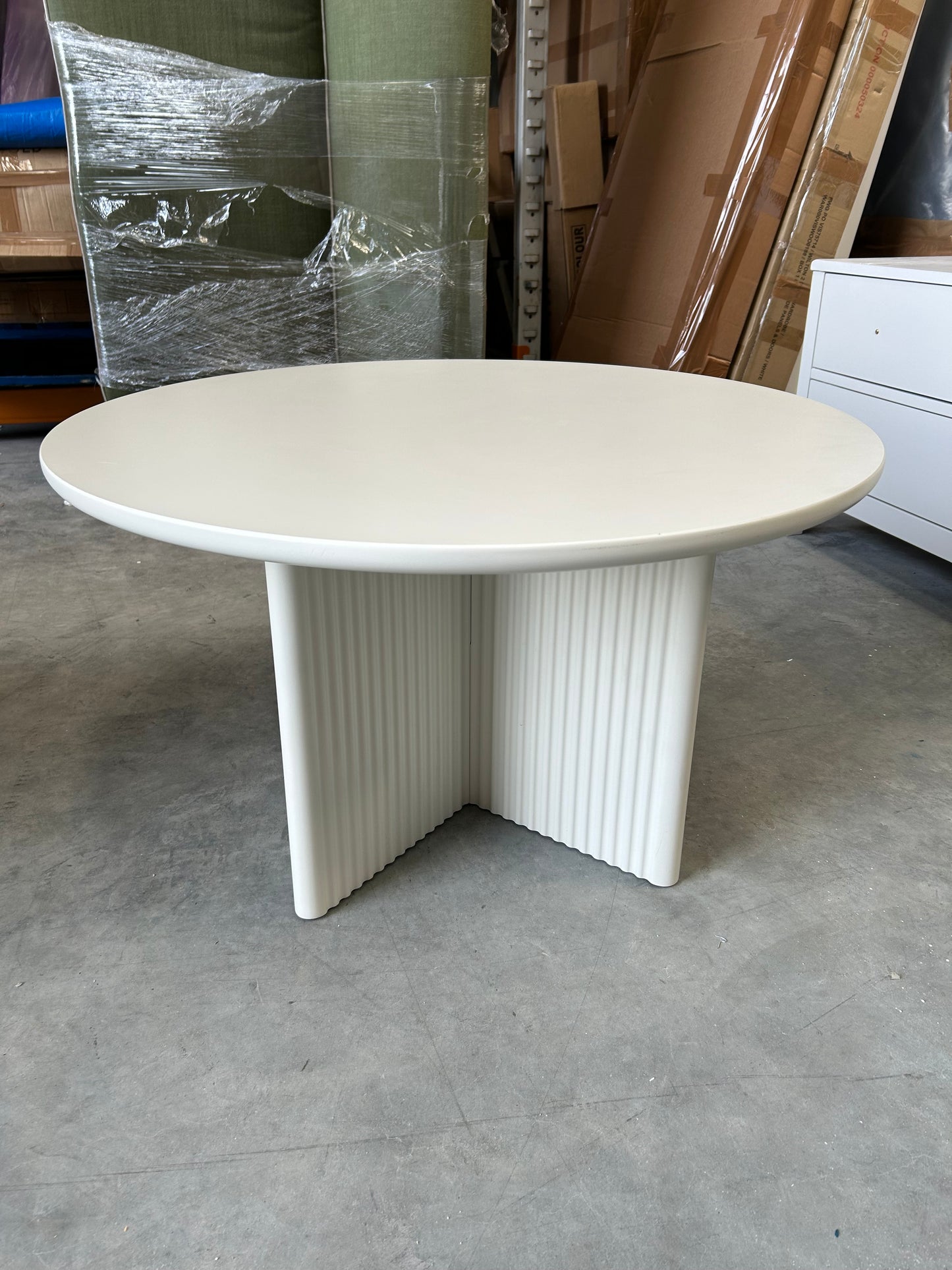 John Lewis Palma Round Coffee Table Greige