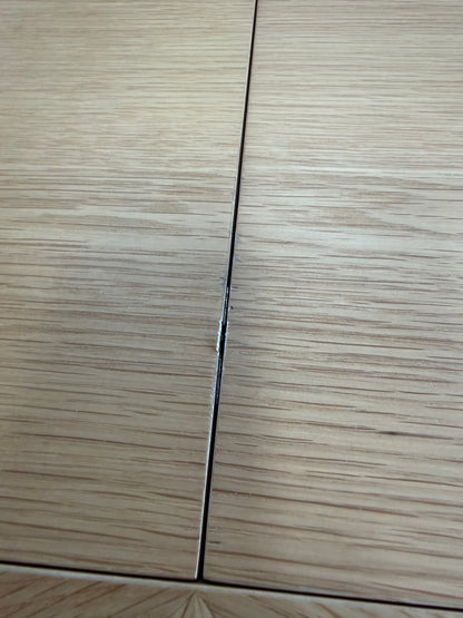 John Lewis Dining Table Round 4-6 Seater Notch