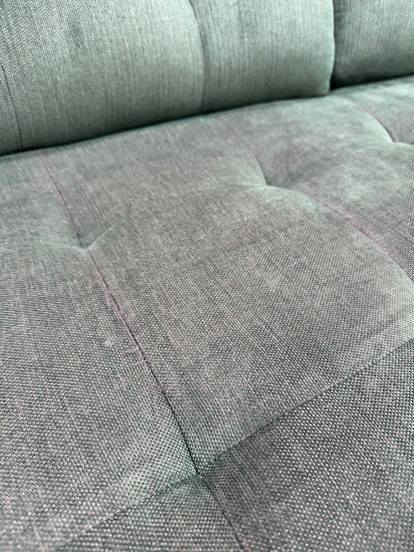 John Lewis Draper II Large 3 Seater Sofa, Dark Leg, Alpine Green