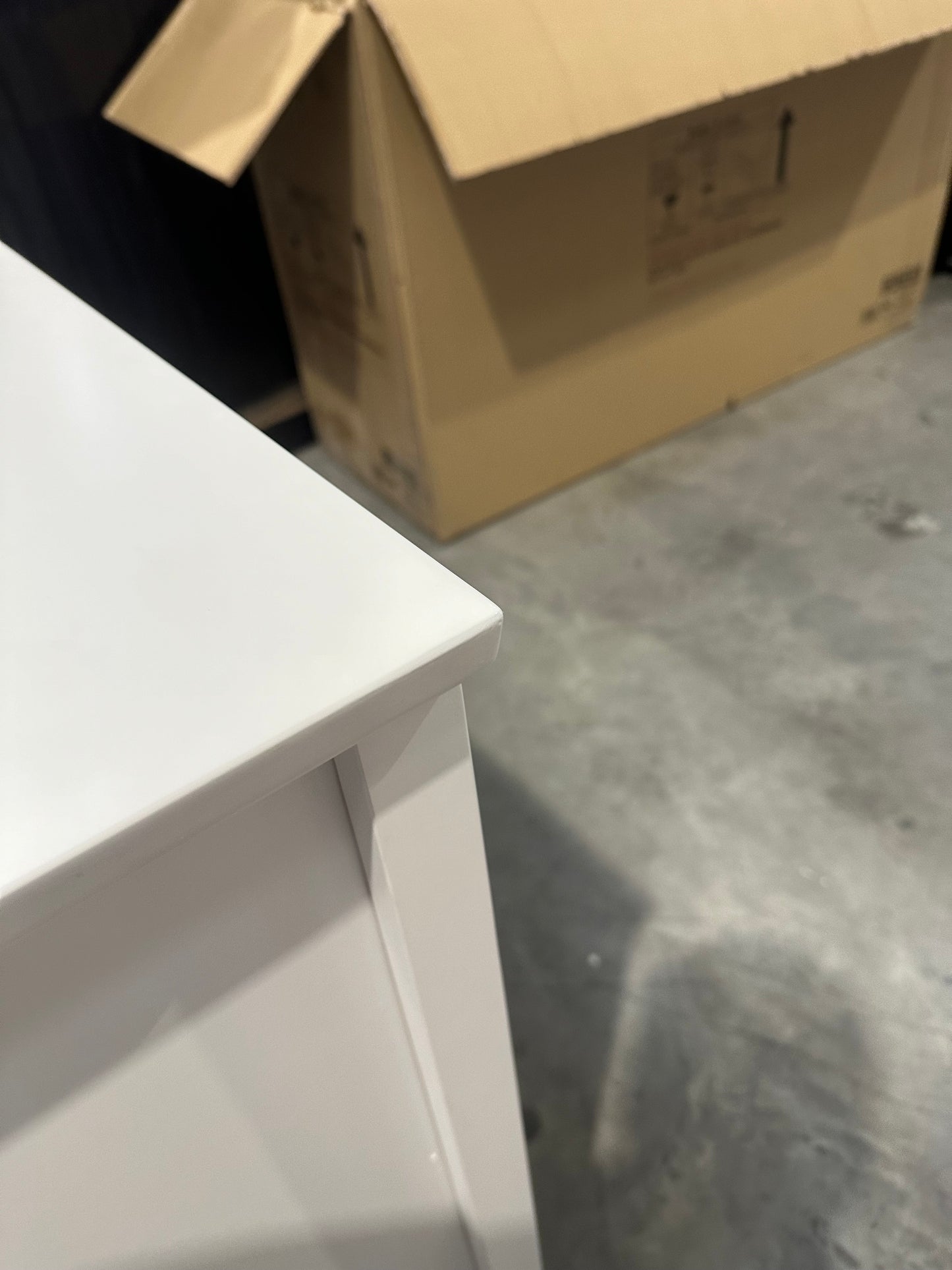 John Lewis Chest of Drawer White Wilton 7 Drawer Chest