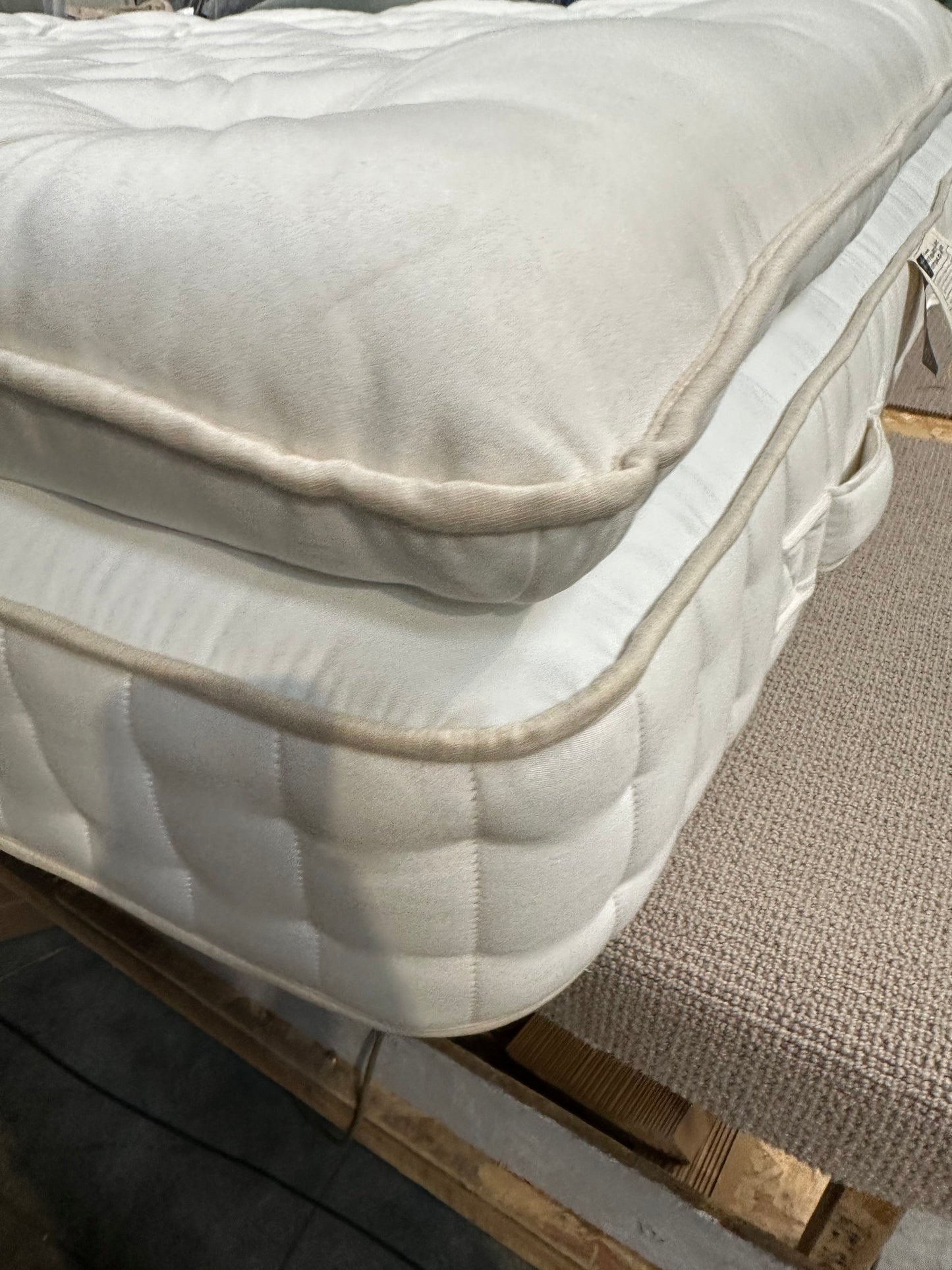 John Lewis British Natural Collection Cotswold Pillowtop 10250 Mattress, Regular Tension, King Size Firmer