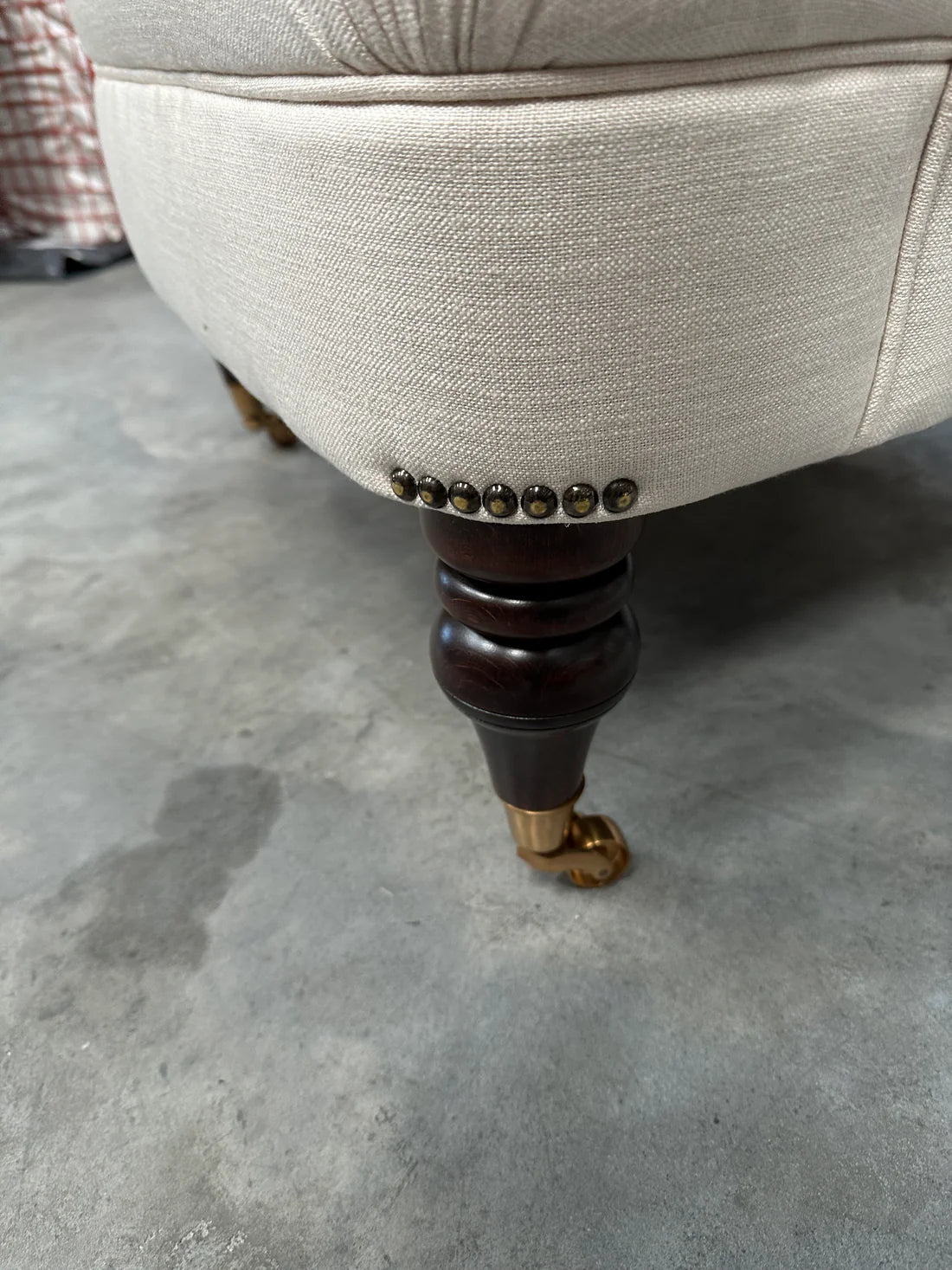 John Lewis Suffolk Armchair Natural Dark Leg