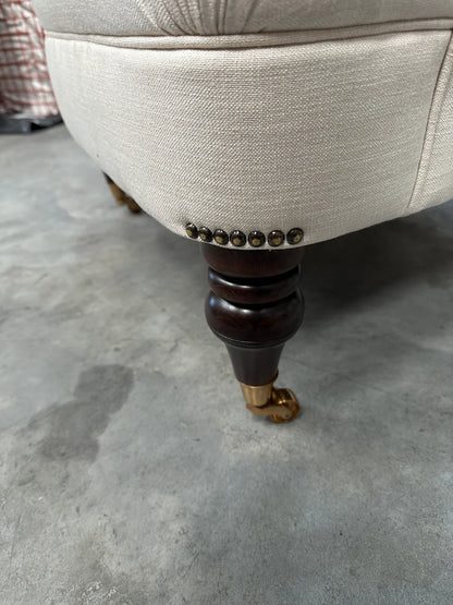 John Lewis Suffolk Armchair Natural Dark Leg