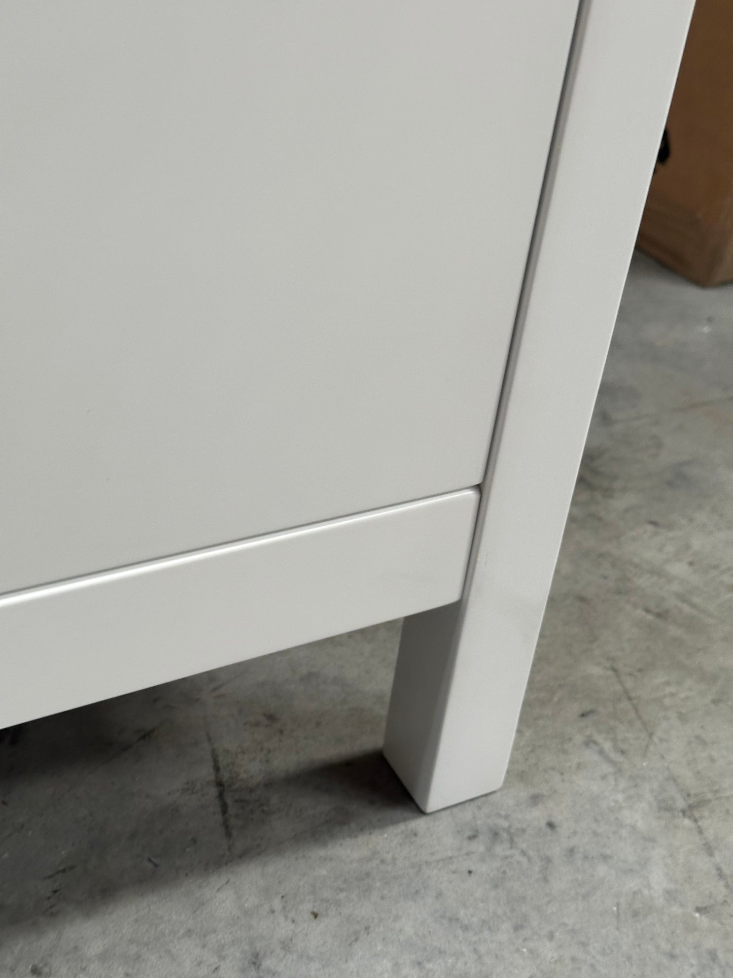 John Lewis Chest of Drawer White Wilton 7 Drawer Chest