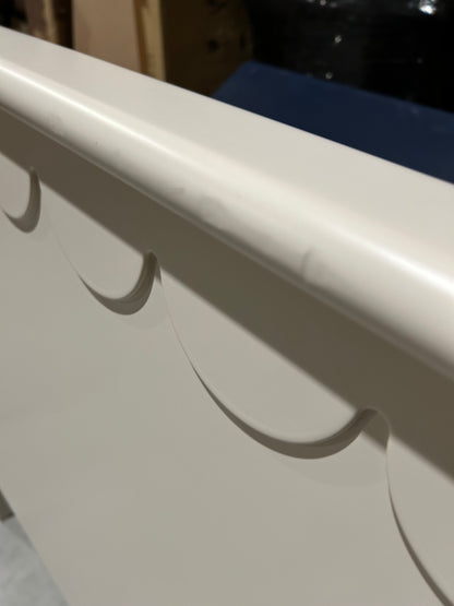 John Lewis ANYDAY Hem Bed Frame, Single, Natural Greige