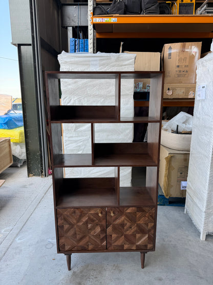 Swoon John Lewis + Swoon Franklin Shelving Unit, Dark Brown
