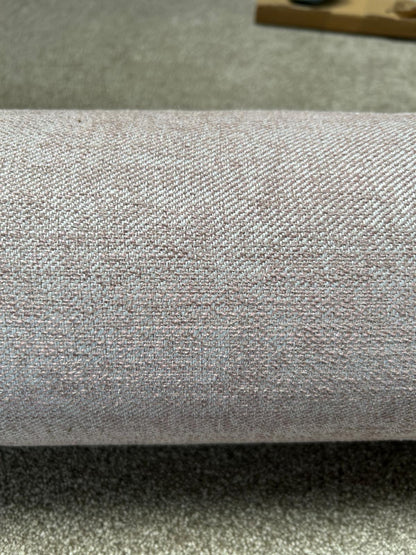 John Lewis Textured Weave Ash Rose Dimensions - W140cm x 26m