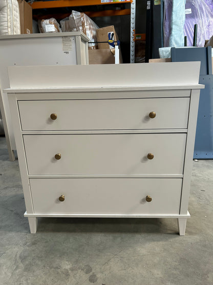 Little Seeds Monarch Hill Poppy 3 Drawer Changing Table, White