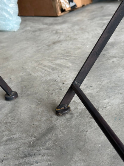 Gallery Direct Brindisi 2-Seater Folding Garden Bistro Table & Chairs Set