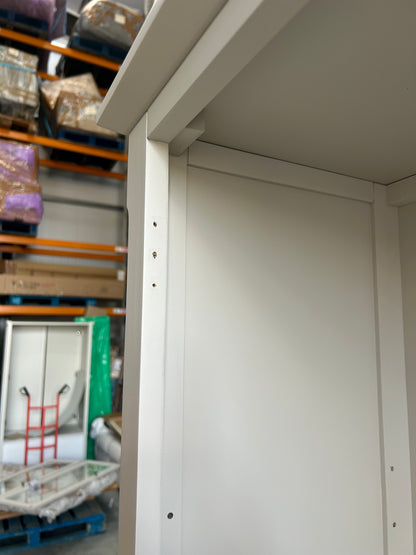 John Lewis Foxmoor Display Cabinet, FSC-Certified, Oak & Cream