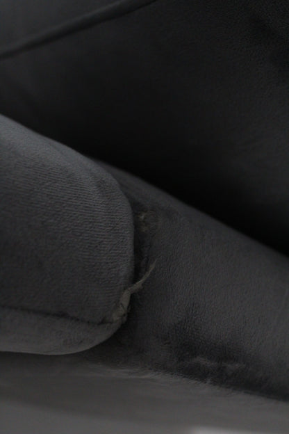 John Lewis Bailey II 4 Seater LHF Chaise End Sofa In velvet steel