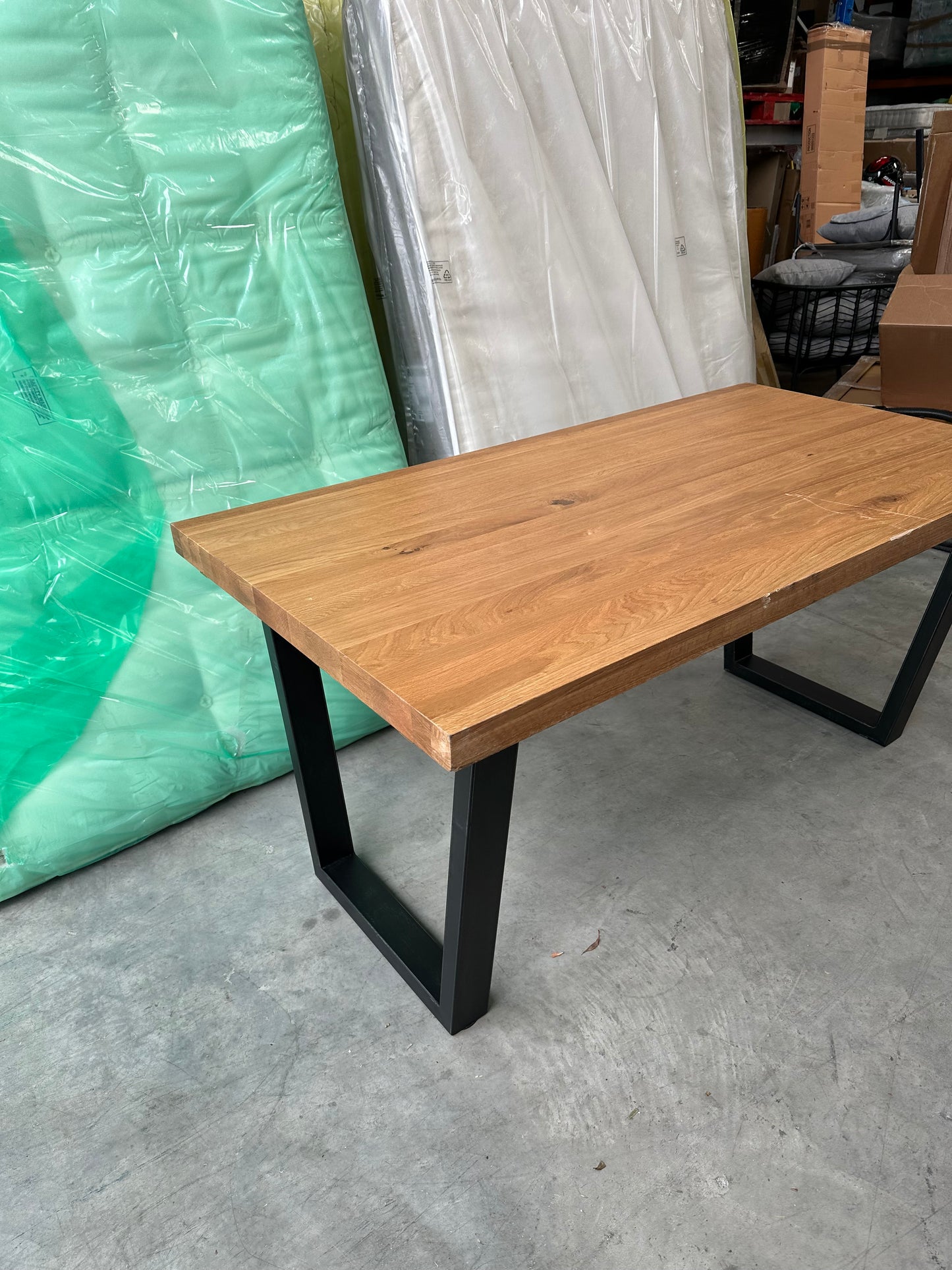 John Lewis Calia 6-10 Seater Extending Dining Table, Sold Oak