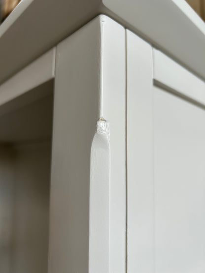 John Lewis Foxmoor Display Cabinet, FSC-Certified, Oak & Cream
