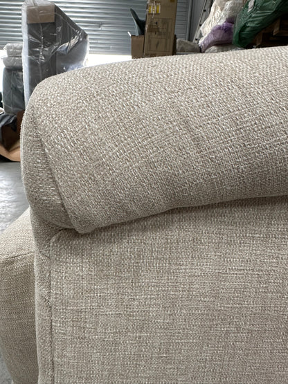 John Lewis Fireside Large 3 Seater Sofa AquaClean Matilda Natural