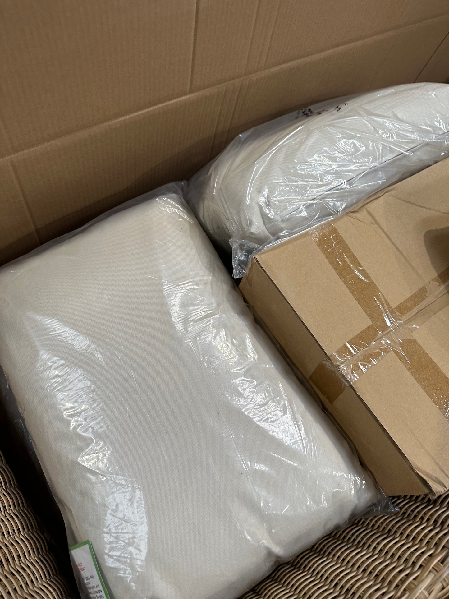 John Lewis Burford 5-Seater Woven Corner Garden Sofa, FSC-Certified (Acacia Wood), Natural