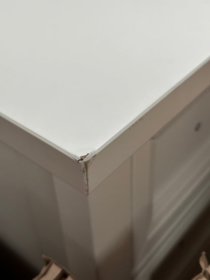 Julian Bowen Maine 6 Drawer Wide Chest, White