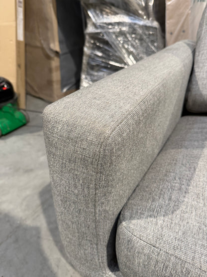 John Lewis Corner Sofa Barbican 5+ Seater Connie Grey