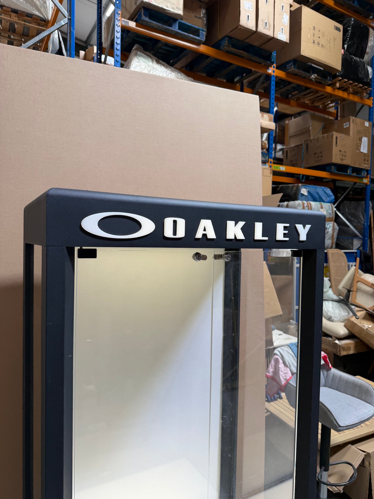 Oakley 3.0 Double Wide Store Display Cabinet Free Delivery UK Mainland