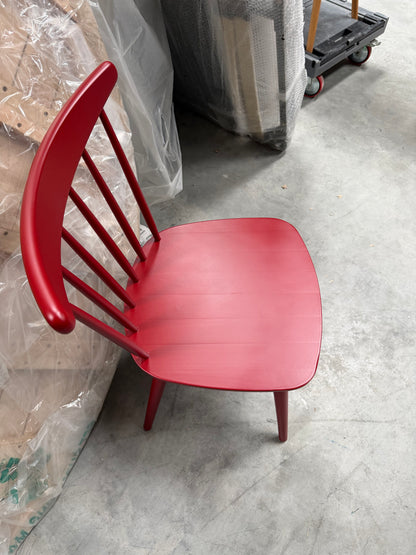 John Lewis Spindle Dining Chair Single Rosehip
