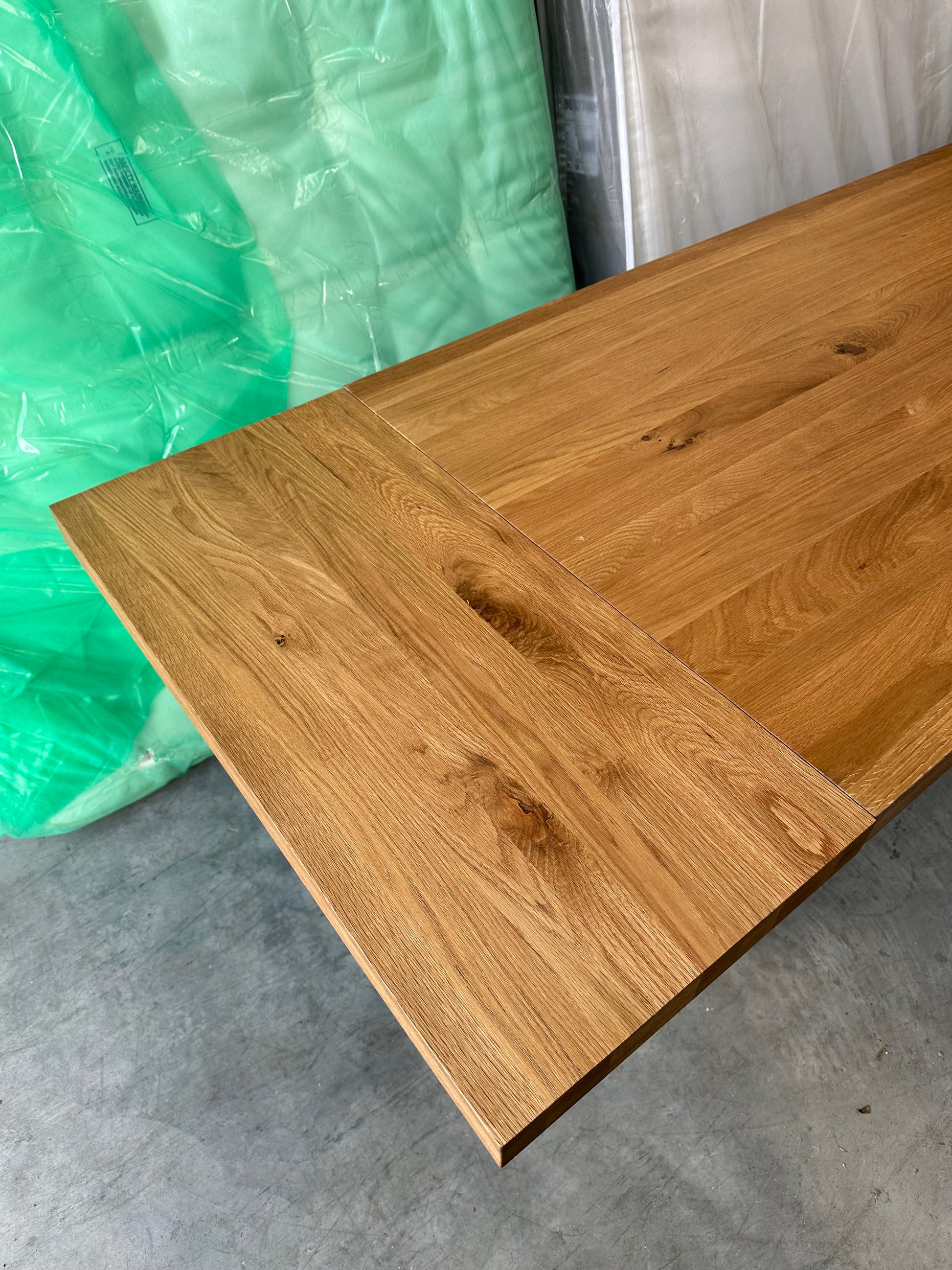 John Lewis Calia 6-10 Seater Extending Dining Table, Sold Oak