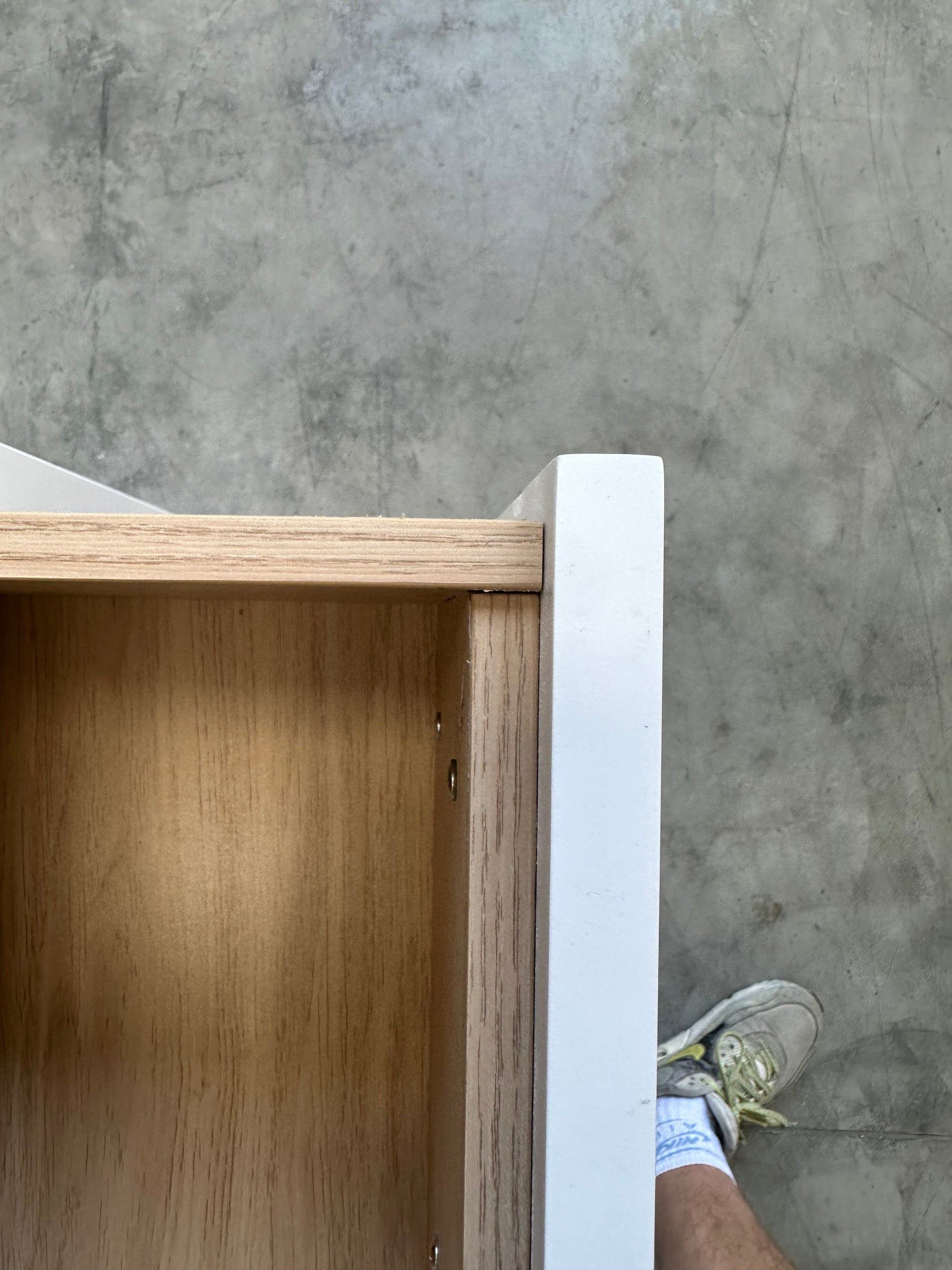 John Lewis St Ives 7 Drawer Chest white 3+4 White