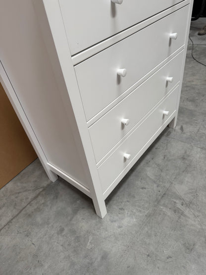 John Lewis Chest of Drawers 6 Drawer Chest White list