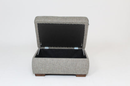 John Lewis Camden Storage Footstool