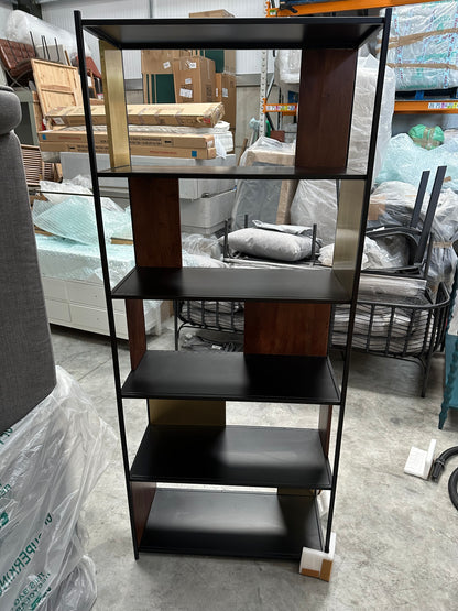 Swoon John Lewis + Swoon Brunel Shelving Unit, Brown