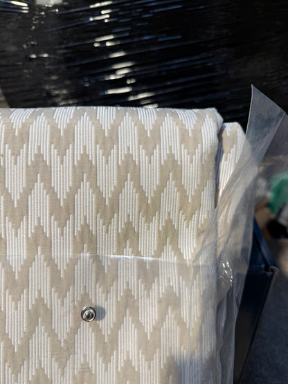 Sanderson Hutton Pair Lined Pencil Pleat Curtains, Linen, W162 x Drop 228cm