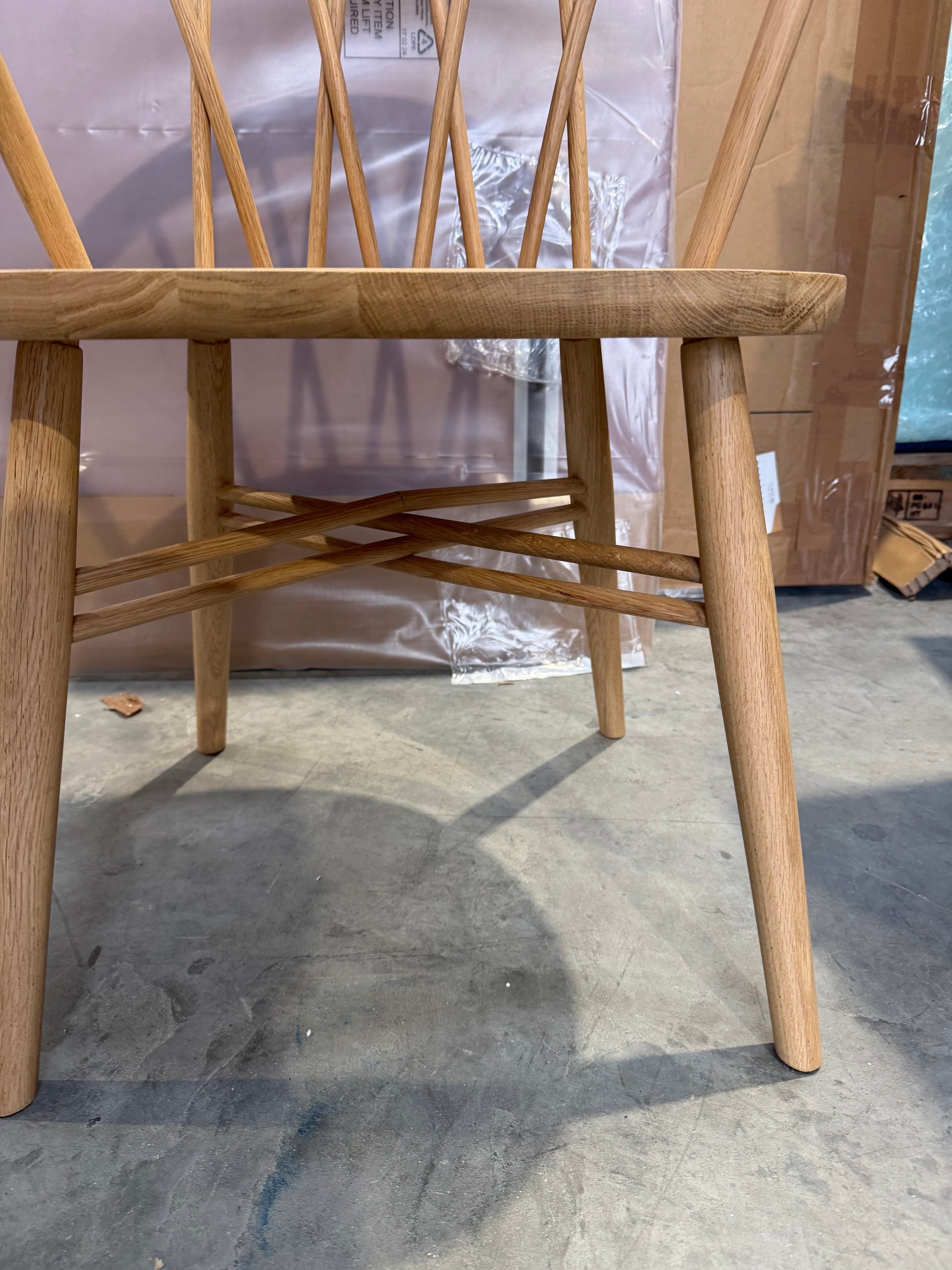 ercol for John Lewis Shalstone Dining Armchair, Oak