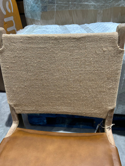 nkuku Nayan Dining Chair, Tan