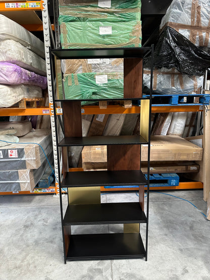 Swoon John Lewis + Swoon Brunel Wide Shelving Unit, Brown