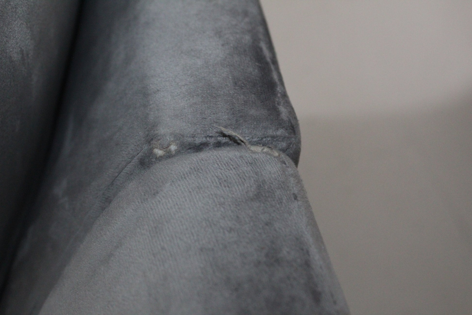 John Lewis Bailey II 4 Seater LHF Chaise End Sofa In velvet steel