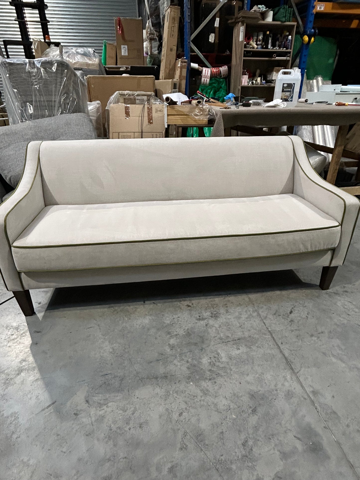 John Lewis Marlow Large 3 Seater Sofa Dark Leg