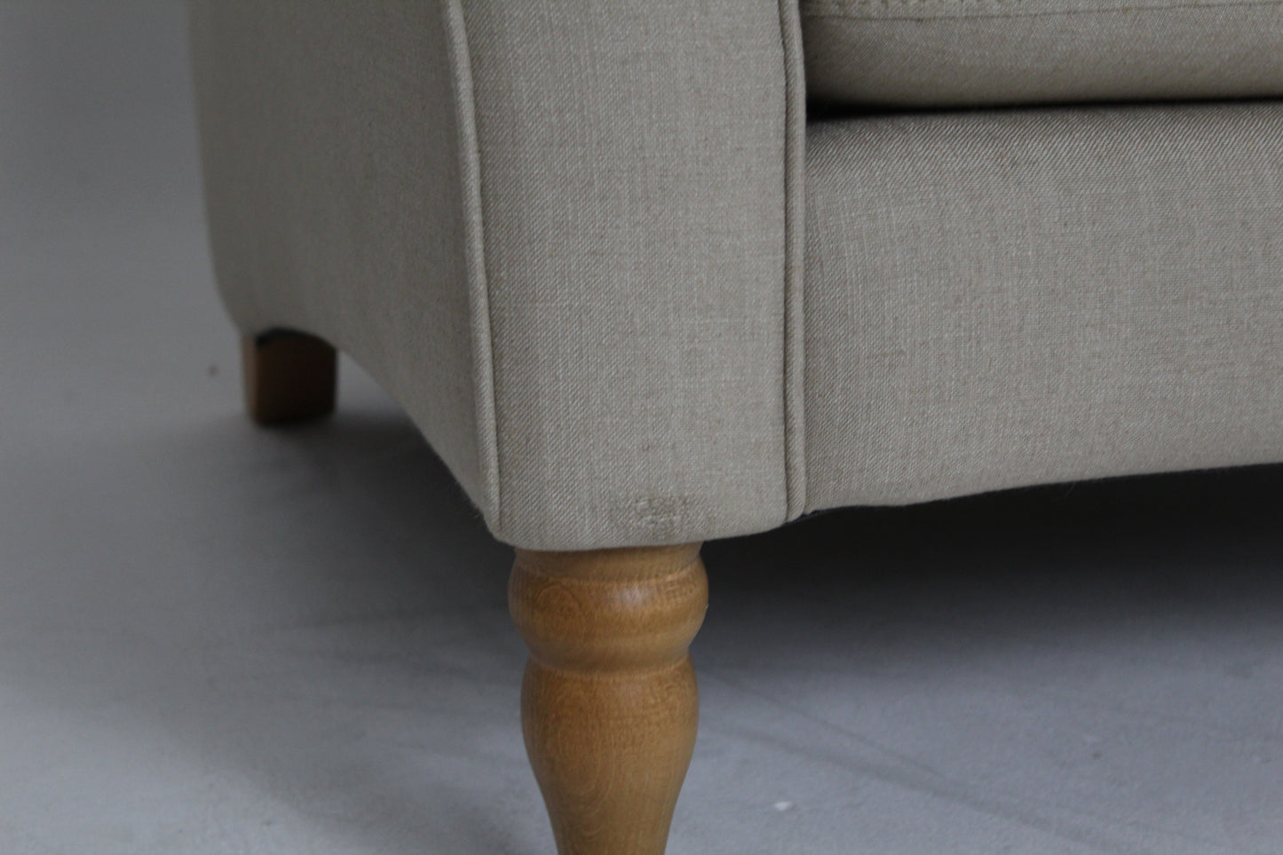 John Lewis Camber Armchair in Chunky Chenille Natural